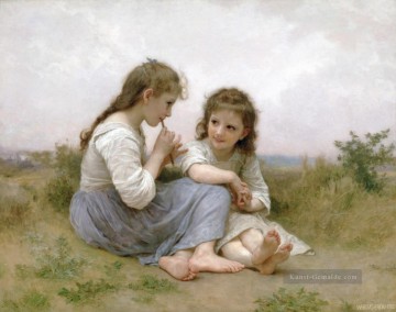 William Adolphe Bouguereau Werke - Idylle Enfantine Realismus William Adolphe Bouguereau